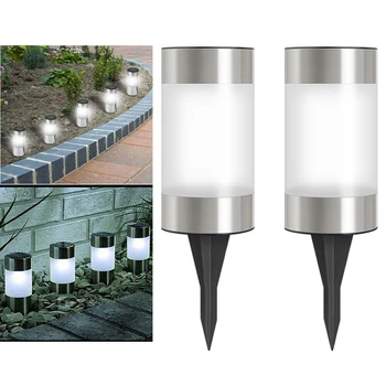 2/6/12PCS Cylinder LED Night Lamp Solar Light Stainless Steel IP65 Waterproof Lawn Ground Mount Home Decor Garden Solar Lamp
2/6/12PCS Cylinder LED Night Lamp Solar Light Stainless Steel IP65 Waterproof Lawn Ground Mount Home Decor Garden Solar Lamp