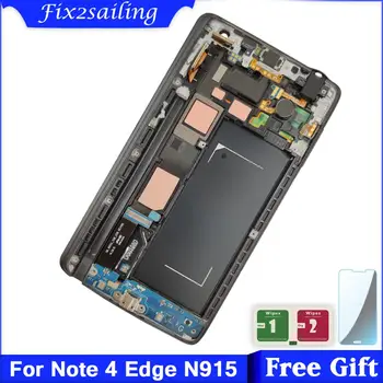 Super AMOLED LCD For Samsung GALAXY Note 4 Edge N915 N9150 N915F Display Touch Screen Digitizer With Frame
Super AMOLED LCD For Samsung GALAXY Note 4 Edge N915 N9150 N915F Display Touch Screen Digitizer With Frame