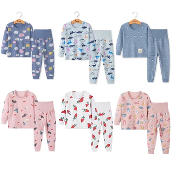 Baby Kids Pajamas Sets Cotton Boys Sleepwear Suit Autumn Girls Pajamas Long Sleeve Pijamas Tops+Pants 2pcs Children Clothing
Baby Kids Pajamas Sets Cotton Boys Sleepwear Suit Autumn Girls Pajamas Long Sleeve Pijamas Tops+Pants 2pcs Children Clothing