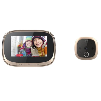 MOOL ligent Electronic Cat Eye Doorbell Household Visual Anti-Theft Wireless Doorbell
MOOL ligent Electronic Cat Eye Doorbell Household Visual Anti-Theft Wireless Doorbell