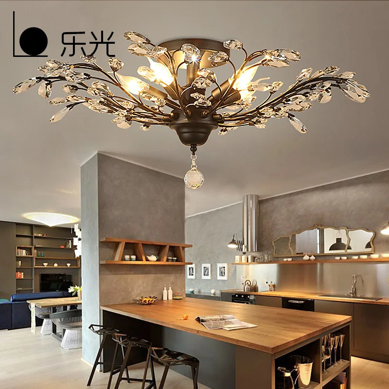 Nordic Modern Crystal Ceiling Light Fixtures for Bedroom Kitchen Living Room Crystal Branches Style ceiling lamp
Nordic Modern Crystal Ceiling Light Fixtures for Bedroom Kitchen Living Room Crystal Branches Style ceiling lamp