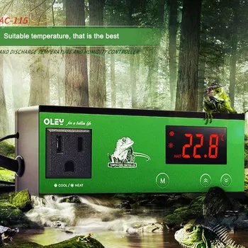 AC-115 Digital Display Intelligent Plug-in Thermostat on/off Regulator Aquarium Greenhouse Temperature Controller US
AC-115 Digital Display Intelligent Plug-in Thermostat on/off Regulator Aquarium Greenhouse Temperature Controller US