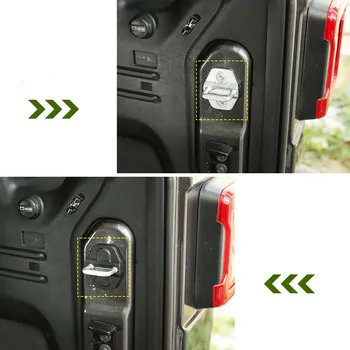 For Jeep Wrangler JL JLU & Gladiator JT 2018 2019 2020 Door Lock Cover 6PCS Set Buckle Trim New
For Jeep Wrangler JL JLU & Gladiator JT 2018 2019 2020 Door Lock Cover 6PCS Set Buckle Trim New