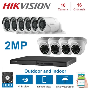 Hikvision DVR 16CH Hybrid Kit with 2MP 4 in 1 TVI / CVI/ AHD / CVBS Camera Security Night Vision CCTV System Kit
Hikvision DVR 16CH Hybrid Kit with 2MP 4 in 1 TVI / CVI/ AHD / CVBS Camera Security Night Vision CCTV System Kit
