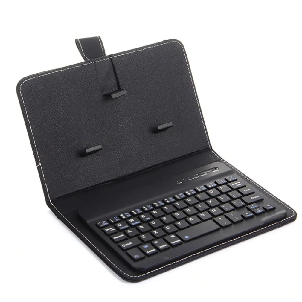 Three System Universal Two-in-One Universal Mobile Keyboard Leather Sheath Wireless Keyboard Protective Case
Three System Universal Two-in-One Universal Mobile Keyboard Leather Sheath Wireless Keyboard Protective Case