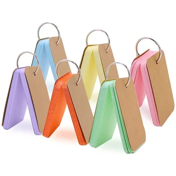300 Pcs Flash Cards with Binder Rings,6-Pack 2.2 x 3.5 Inch 6 Colors Study Cards,Memo Scratch Pads/Index Card/Note Card
300 Pcs Flash Cards with Binder Rings,6-Pack 2.2 x 3.5 Inch 6 Colors Study Cards,Memo Scratch Pads/Index Card/Note Card