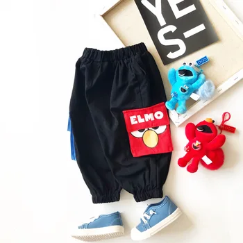 Tonytaobaby Autumn and Winter Clothes New Boys and Girls Children's Pants Cartoon Big Pocket Black Casual Pants
Tonytaobaby Autumn and Winter Clothes New Boys and Girls Children's Pants Cartoon Big Pocket Black Casual Pants
