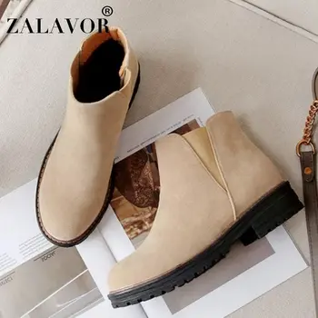 ZALAVOR 4 Color Women Ankle Boots Winter Warm Fur Shoes Woman High Heel Platform Boots Elastic Band Classic Shoes Size 34-43
ZALAVOR 4 Color Women Ankle Boots Winter Warm Fur Shoes Woman High Heel Platform Boots Elastic Band Classic Shoes Size 34-43