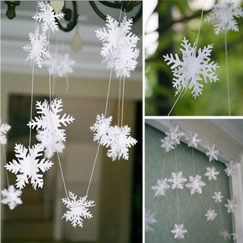 2019 3M Christmas Decoration For Home Snowflake Shape Paper Garland Frozen Party Festive Atmosphere Kids Gift Xmas Party Decor
2019 3M Christmas Decoration For Home Snowflake Shape Paper Garland Frozen Party Festive Atmosphere Kids Gift Xmas Party Decor