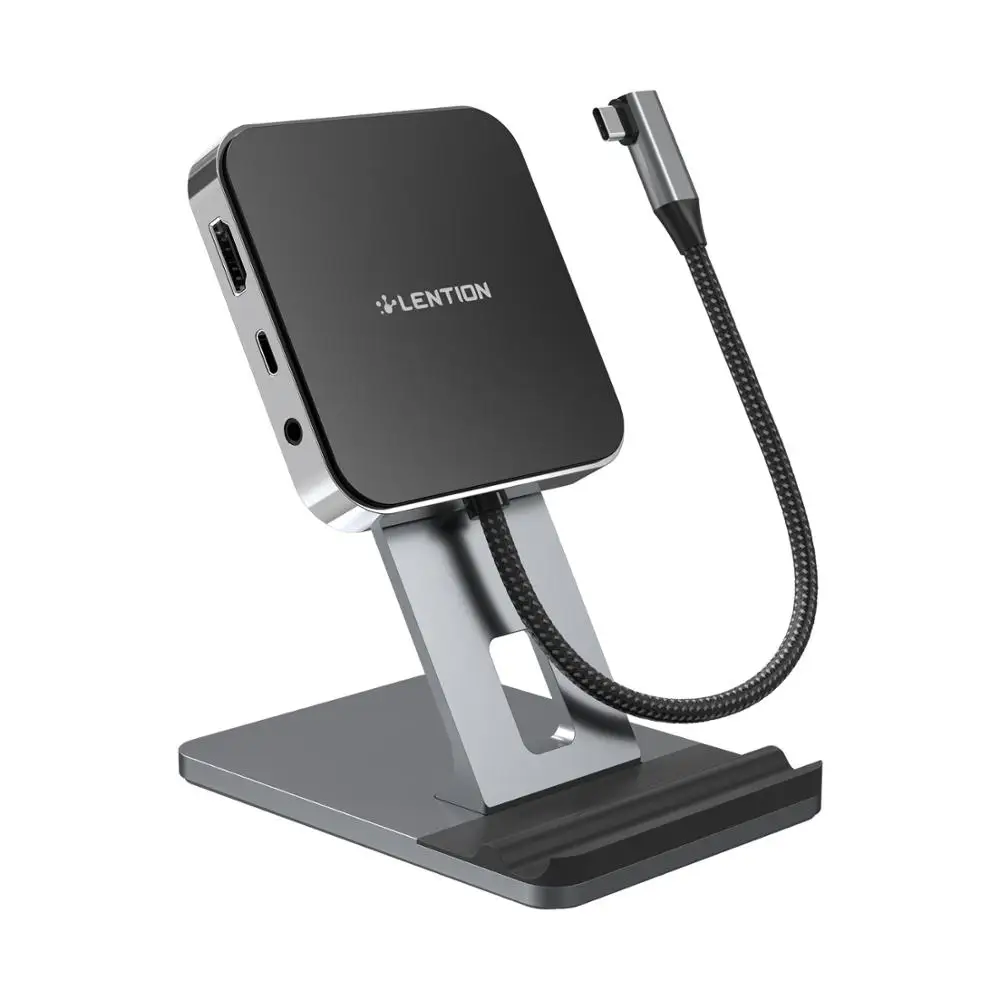iPad Pro USB C Hub with 4K HDMI, PD Charging, SD/Micro SD Card Reader, USB 3.0 & 3.5mm Headphone Jack for Samsung Galaxy Tab S4
iPad Pro USB C Hub with 4K HDMI, PD Charging, SD/Micro SD Card Reader, USB 3.0 & 3.5mm Headphone Jack for Samsung Galaxy Tab S4