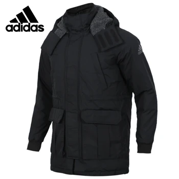 

Adidas Neo DOWN PARKA Black Down Jacket Mens Running Jas Sport Kleding Wind-proof Hoodies Comfortable