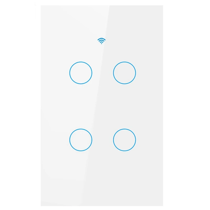 Us Wifi Smart Switch 4 Gang Smart Wall Press Light Switch Works With Alexa Google Home Mini Ifttt Smart Life Tuya App
Us Wifi Smart Switch 4 Gang Smart Wall Press Light Switch Works With Alexa Google Home Mini Ifttt Smart Life Tuya App