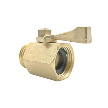 Super Heavy Duty 3/4 Inch Brass Water Shut Off Valve Outdoor Garden Hose Connector Accessories Fitting Pipe Connections Nozzle
Super Heavy Duty 3/4 Inch Brass Water Shut Off Valve Outdoor Garden Hose Connector Accessories Fitting Pipe Connections Nozzle