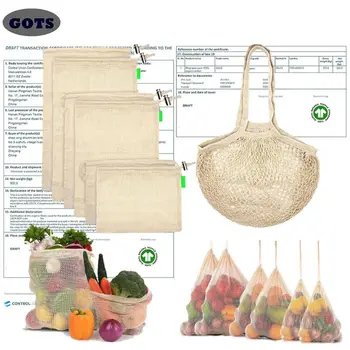7Pcs Organic Cotton Mesh Bags Muslin Net Bags with Drawstring Bonus Reusable Biodegradable Shopping Storage Grocery Bags
7Pcs Organic Cotton Mesh Bags Muslin Net Bags with Drawstring Bonus Reusable Biodegradable Shopping Storage Grocery Bags