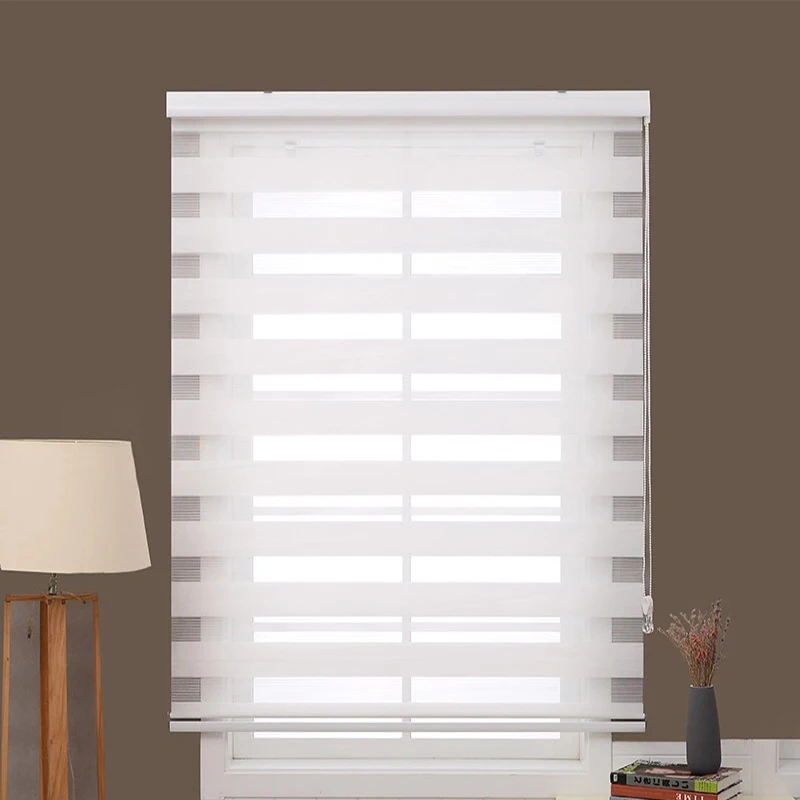 Horizontal Simple Style Roller Blinds Customized Size Zebra Blinds for Windows Decorate
Horizontal Simple Style Roller Blinds Customized Size Zebra Blinds for Windows Decorate
