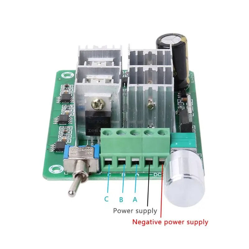 BLDC Three-Phase Sensorless Brushless Motor Speed Controller Explosive Fan Drive DC 5-36V B95A
BLDC Three-Phase Sensorless Brushless Motor Speed Controller Explosive Fan Drive DC 5-36V B95A