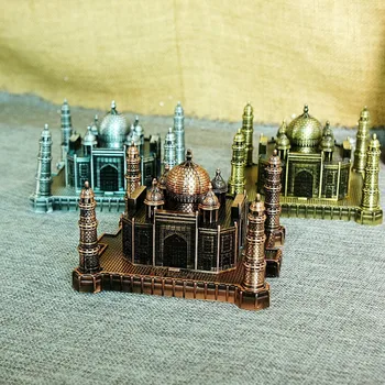 India Taj Mahal Model Metal Ornaments World Famous Buildings Miniature Sculpture Creative Statue Building Decoration Crafts
India Taj Mahal Model Metal Ornaments World Famous Buildings Miniature Sculpture Creative Statue Building Decoration Crafts