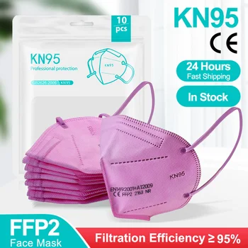 10-100 Pcs FFP2 KN95 Face Mask Breathable Safety Protective Dustproof Respirator Mouth Masks 5 Layer Filtration Maske Mascarilla
10-100 Pcs FFP2 KN95 Face Mask Breathable Safety Protective Dustproof Respirator Mouth Masks 5 Layer Filtration Maske Mascarilla