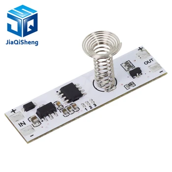 DC 12V Capacitive Touch Sensor Switch Coil Spring Switch LED Dimmer Control Switch 9-24V 30W 3A for Smart Home LED Light Strip
DC 12V Capacitive Touch Sensor Switch Coil Spring Switch LED Dimmer Control Switch 9-24V 30W 3A for Smart Home LED Light Strip