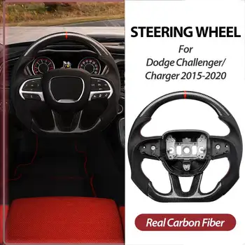 For Dodge 2015-2020 Steering Wheels Leather Real Carbon Fiber Steering Wheel For Dodge Challenger/Durango/Charger
For Dodge 2015-2020 Steering Wheels Leather Real Carbon Fiber Steering Wheel For Dodge Challenger/Durango/Charger