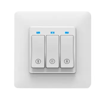 10A EU Curtain Switch Smart Curtain Switch Home WiFi Electric Timer Blinds APP Voice Control Convenient Replacement
10A EU Curtain Switch Smart Curtain Switch Home WiFi Electric Timer Blinds APP Voice Control Convenient Replacement