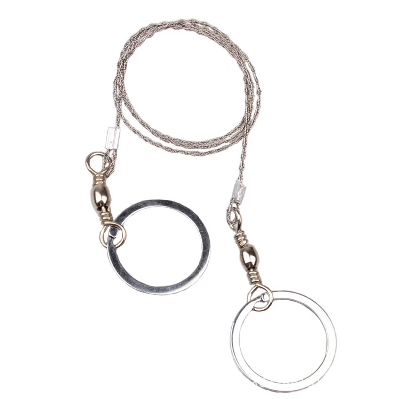 Field Survival Stainless Wire Saw Hand Chain Saw Cutter Outdoor Emergency Fretsaw Camping Hunting Wire Saw Survival Tool
Field Survival Stainless Wire Saw Hand Chain Saw Cutter Outdoor Emergency Fretsaw Camping Hunting Wire Saw Survival Tool