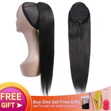 Ponytail Human Hair Bresilienne Cabelo Humano Barato Extensions With Clip In Drawstring Straight Brazilian Pony Tail
Ponytail Human Hair Bresilienne Cabelo Humano Barato Extensions With Clip In Drawstring Straight Brazilian Pony Tail