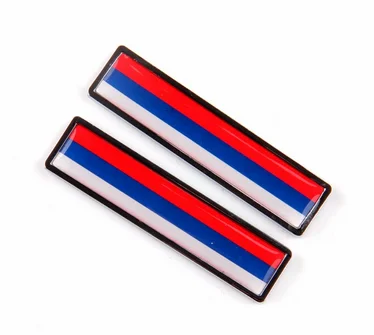 Pair Russia Flag Auto Emblem Badge Motorcycle Decals Fairing Metal Stickers Car Styling Motorcycle Accessories
Pair Russia Flag Auto Emblem Badge Motorcycle Decals Fairing Metal Stickers Car Styling Motorcycle Accessories