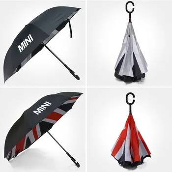 Car Styling Double Layer Reverse Umbrella For Mini Cooper S R56 R50 F56 JCW R53 F55 R60 R53 One Countryman Windproof Umbrellas
Car Styling Double Layer Reverse Umbrella For Mini Cooper S R56 R50 F56 JCW R53 F55 R60 R53 One Countryman Windproof Umbrellas