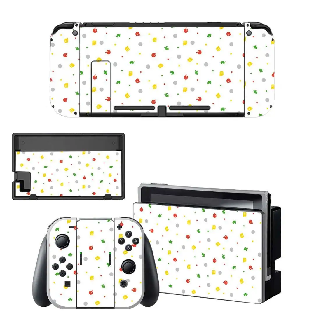 3Pcs/1Set Vinyl Skin Sticker for Nintendo Switch NS Console+Controller+Stand Holder Little Twin Stars Stickers
3Pcs/1Set Vinyl Skin Sticker for Nintendo Switch NS Console+Controller+Stand Holder Little Twin Stars Stickers