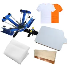 CALCA 4 Color Manual Screen Printing Press, Silk Screening Pressing DIY with 1 Station
CALCA 4 Color Manual Screen Printing Press, Silk Screening Pressing DIY with 1 Station