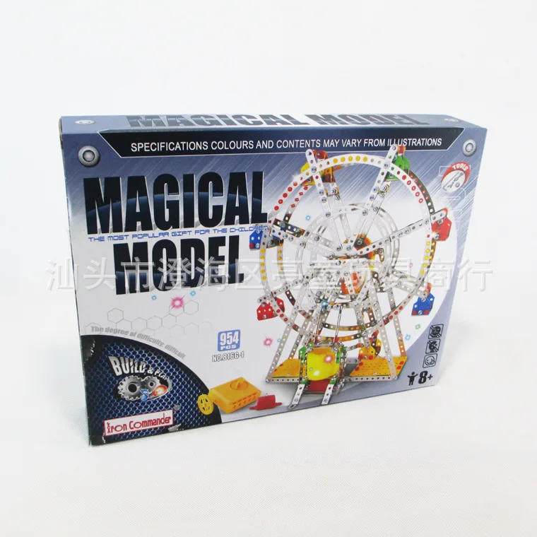 Shun ji Concept Iron And Steel Commander DIY Metal Alloy Assembled Assembly Model Music Box Rotating Ferris Wheel
Shun ji Concept Iron And Steel Commander DIY Metal Alloy Assembled Assembly Model Music Box Rotating Ferris Wheel