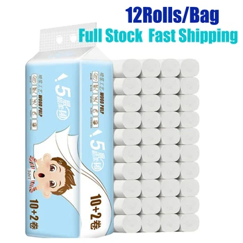 12 Rolls/Lot Rol paper Toilet Paper 5 Layers Bathroom Toilet Kitchen Paper Tissue Cleaning Paper Wood Pulp Paper Fast Shipping
12 Rolls/Lot Rol paper Toilet Paper 5 Layers Bathroom Toilet Kitchen Paper Tissue Cleaning Paper Wood Pulp Paper Fast Shipping