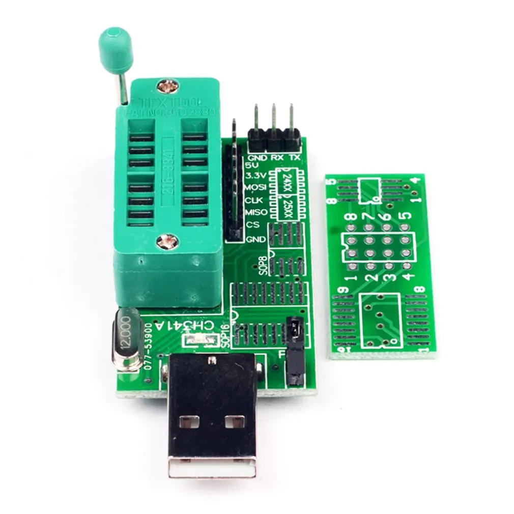 Ch341A 24 25 Multi-Function Programmer Flash Motherboard Bios Burner Programmer Nine-Burning Bios Usb Programmer Module
Ch341A 24 25 Multi-Function Programmer Flash Motherboard Bios Burner Programmer Nine-Burning Bios Usb Programmer Module