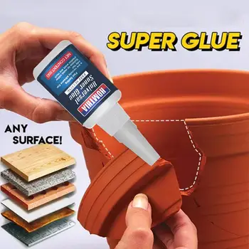 50ml Universal Glue Instant Quick Dry Cyanoacrylate Strong Adhesive Quick Bond Leather Rubber Metal Strong Plastic Fast Glue
50ml Universal Glue Instant Quick Dry Cyanoacrylate Strong Adhesive Quick Bond Leather Rubber Metal Strong Plastic Fast Glue