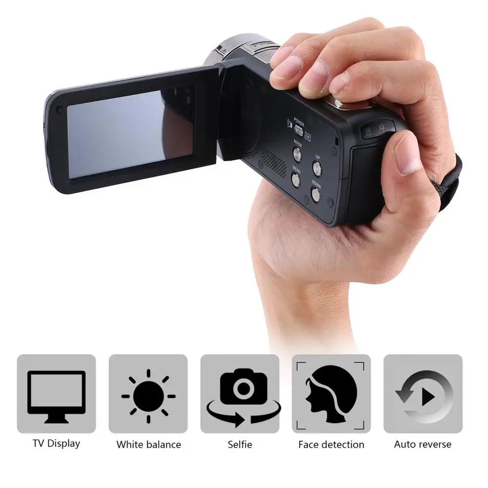 5.0M HD CMOS Sensor 3.0 inch TFT Flash Digital Camera 24.0 MP FHD LCD Rotation Screen Digital Camera With 16X Digital Zoom
5.0M HD CMOS Sensor 3.0 inch TFT Flash Digital Camera 24.0 MP FHD LCD Rotation Screen Digital Camera With 16X Digital Zoom