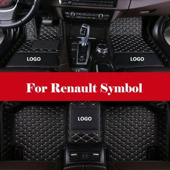 3D All-Weather Car Foot Mat Waterproof Leather Floor Mats Liner + Embroidery LOGO For Renault Symbol 
3D All-Weather Car Foot Mat Waterproof Leather Floor Mats Liner + Embroidery LOGO For Renault Symbol