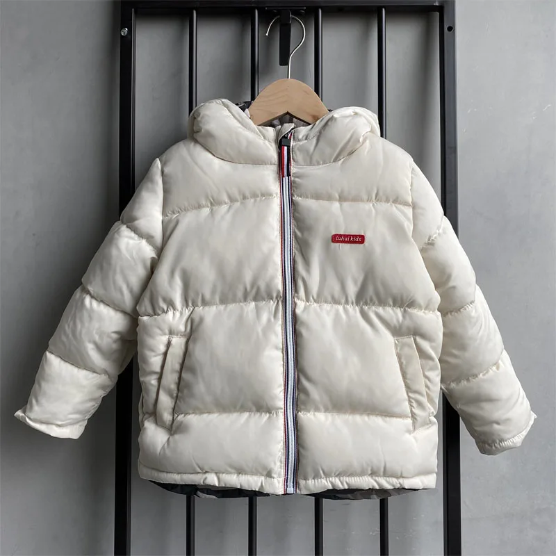 New Girls Coats Boys Cotton Clothes Jacket Kids Clothes Childrens Clothing Fashion Casual Double-sided Wear Warm Thicken Quality
New Girls Coats Boys Cotton Clothes Jacket Kids Clothes Childrens Clothing Fashion Casual Double-sided Wear Warm Thicken Quality