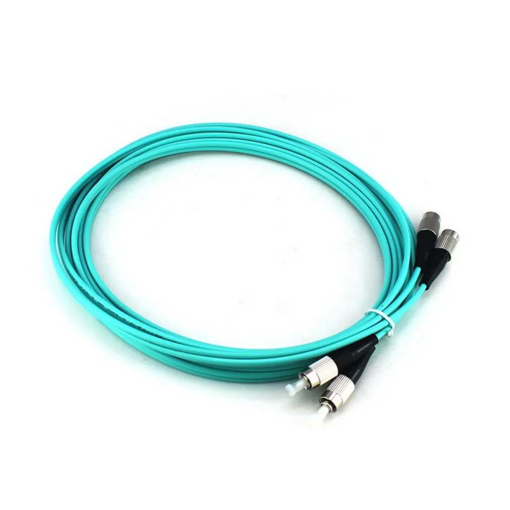 FC-FC 3Meter Multimode Dual-core Fiber Jumper 30 Million Optic Cable Jumper Optical Patch Cord Jumper Durable Cable
FC-FC 3Meter Multimode Dual-core Fiber Jumper 30 Million Optic Cable Jumper Optical Patch Cord Jumper Durable Cable