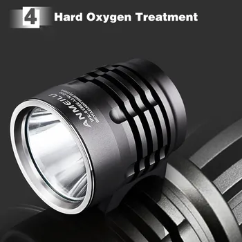 IPX-6 Waterproof Bicycle Lamp Bike Light T6 LED 3 Modes Headlight Cycling Torch Super Bright Lamp 13000mAh power Bank Accessori
IPX-6 Waterproof Bicycle Lamp Bike Light T6 LED 3 Modes Headlight Cycling Torch Super Bright Lamp 13000mAh power Bank Accessori