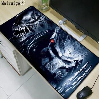 Laumans Predator Movie Keyboards Mat Rubber Gaming mousepad Desk Mat Customized laptop Gaming Large Locking Edge mouse pad