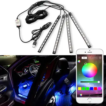 Car LED Ambient Light USB APP Control RGB LED Strip for Tesla model 3 model s model x Fiat Grande Punto 500x Tipo 500 Coupe
Car LED Ambient Light USB APP Control RGB LED Strip for Tesla model 3 model s model x Fiat Grande Punto 500x Tipo 500 Coupe