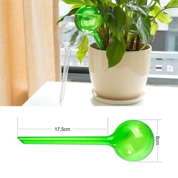 High Plant Watering Globes Glass-like Self-Watering Bulbs Automatic Watering Device for Houseplants Plant Pot LG66 
High Plant Watering Globes Glass-like Self-Watering Bulbs Automatic Watering Device for Houseplants Plant Pot LG66
