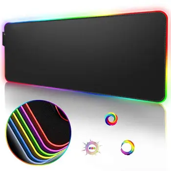 RGB Gaming Mouse Pad Large Mouse Pad Gamer Led Computer Mousepad Mouse Mat with Backlight Carpet For keyboard Desk Mat Mause
RGB Gaming Mouse Pad Large Mouse Pad Gamer Led Computer Mousepad Mouse Mat with Backlight Carpet For keyboard Desk Mat Mause