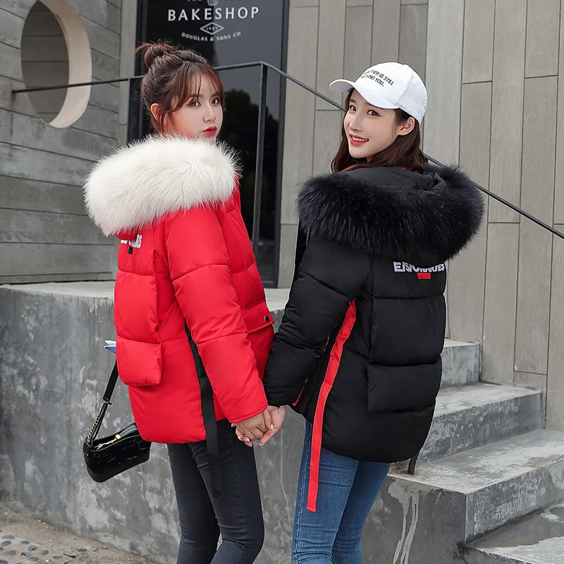 2019 Winter New Style WOMEN'S Dress-Style Good Sisters Cotton-padded Clothes Women's Thick Cotton Coat Short down Jacket Women's
2019 Winter New Style WOMEN'S Dress-Style Good Sisters Cotton-padded Clothes Women's Thick Cotton Coat Short down Jacket Women's
