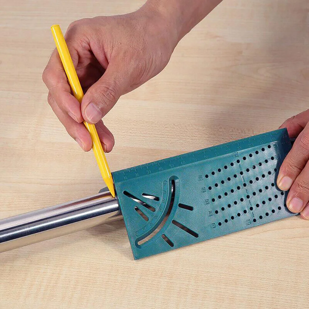 3D Corner Ruler Woodcraft Subscriber T-type Multifunctional 90 Sovereign Degree Angle Protractor Over The T-Type Ruler Angle
3D Corner Ruler Woodcraft Subscriber T-type Multifunctional 90 Sovereign Degree Angle Protractor Over The T-Type Ruler Angle