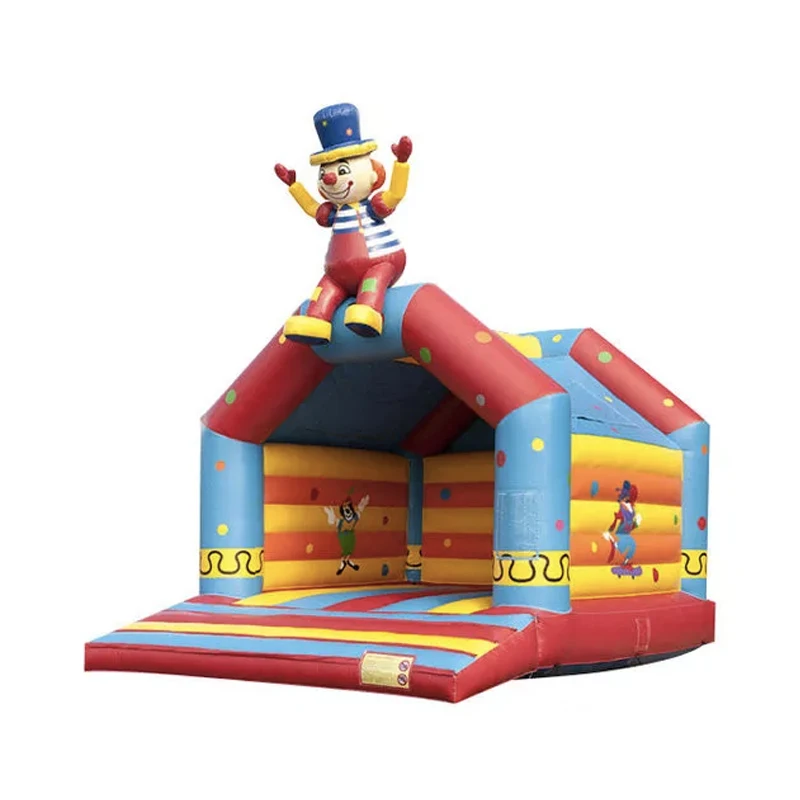 Inflatable Kids Bounce House Clown Look Jumping Trampoline Toy Inflatable Air-Jumper For Kids Fun Play
Inflatable Kids Bounce House Clown Look Jumping Trampoline Toy Inflatable Air-Jumper For Kids Fun Play