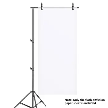 Neewer Photography Diffusion Paper Sheet 3.3x25.6feet/1x7.6 meters Light Diffuser Filter Rollable Durable Waterproof for Studio
Neewer Photography Diffusion Paper Sheet 3.3x25.6feet/1x7.6 meters Light Diffuser Filter Rollable Durable Waterproof for Studio