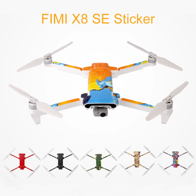 Waterproof Decorative PVC Stickers for FIMI X8 SE 2020 Drone Protective Skin Cover PVC Stickers for X8SE 2020 Accessories
Waterproof Decorative PVC Stickers for FIMI X8 SE 2020 Drone Protective Skin Cover PVC Stickers for X8SE 2020 Accessories