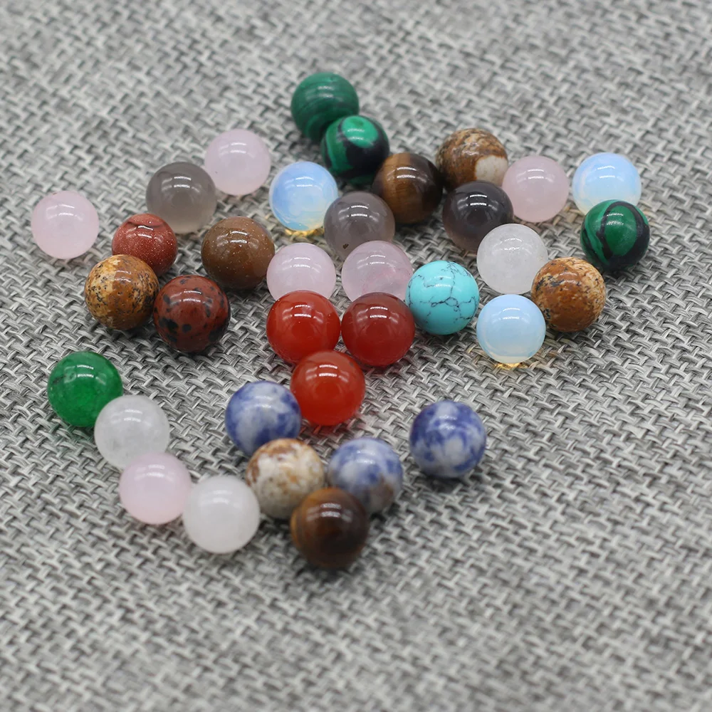 20Pcs Natural Stone Beads 8 MM Without Hole Round Semi-Precious For Potted Plants Fish Tank Decorations
20Pcs Natural Stone Beads 8 MM Without Hole Round Semi-Precious For Potted Plants Fish Tank Decorations